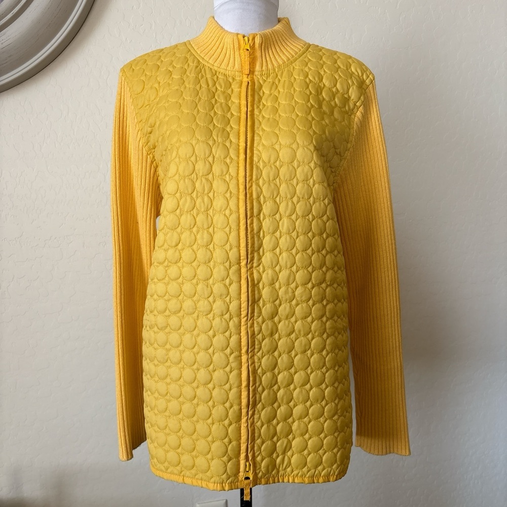 Peter Martin women’s Yellow Quilted Women's jacket. 2X